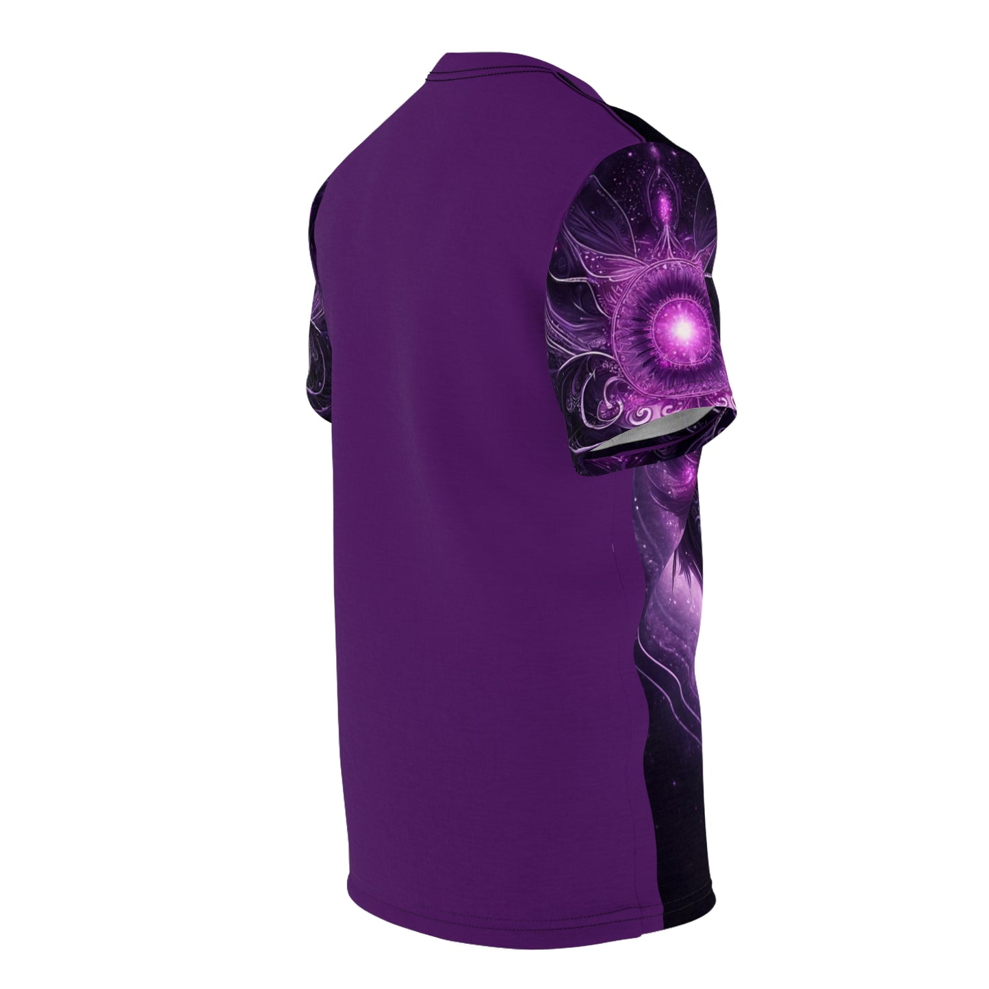 Crown Chakra Illumination: Purple - Unisex Soft-Style T-Shirt