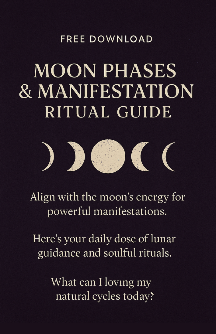 Free Download: Moon Phases & Manifestation Ritual Guide