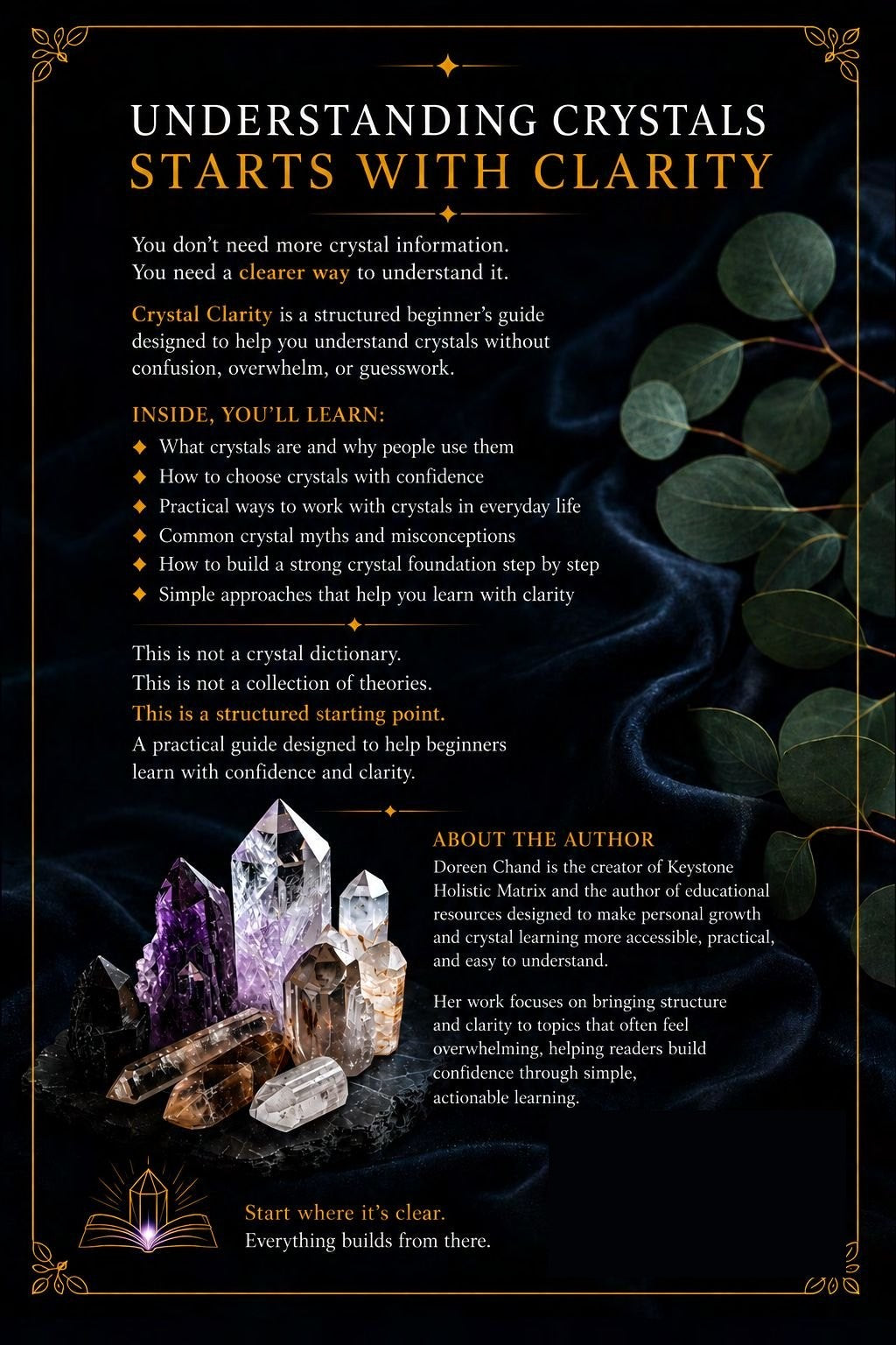 Crystal Clarity: A Structured Beginner’s Guide to Understanding Crystals