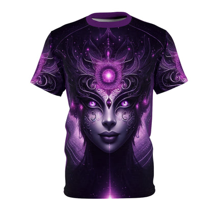 Crown Chakra Illumination: Purple  - Unisex Soft-Style T-Shirt