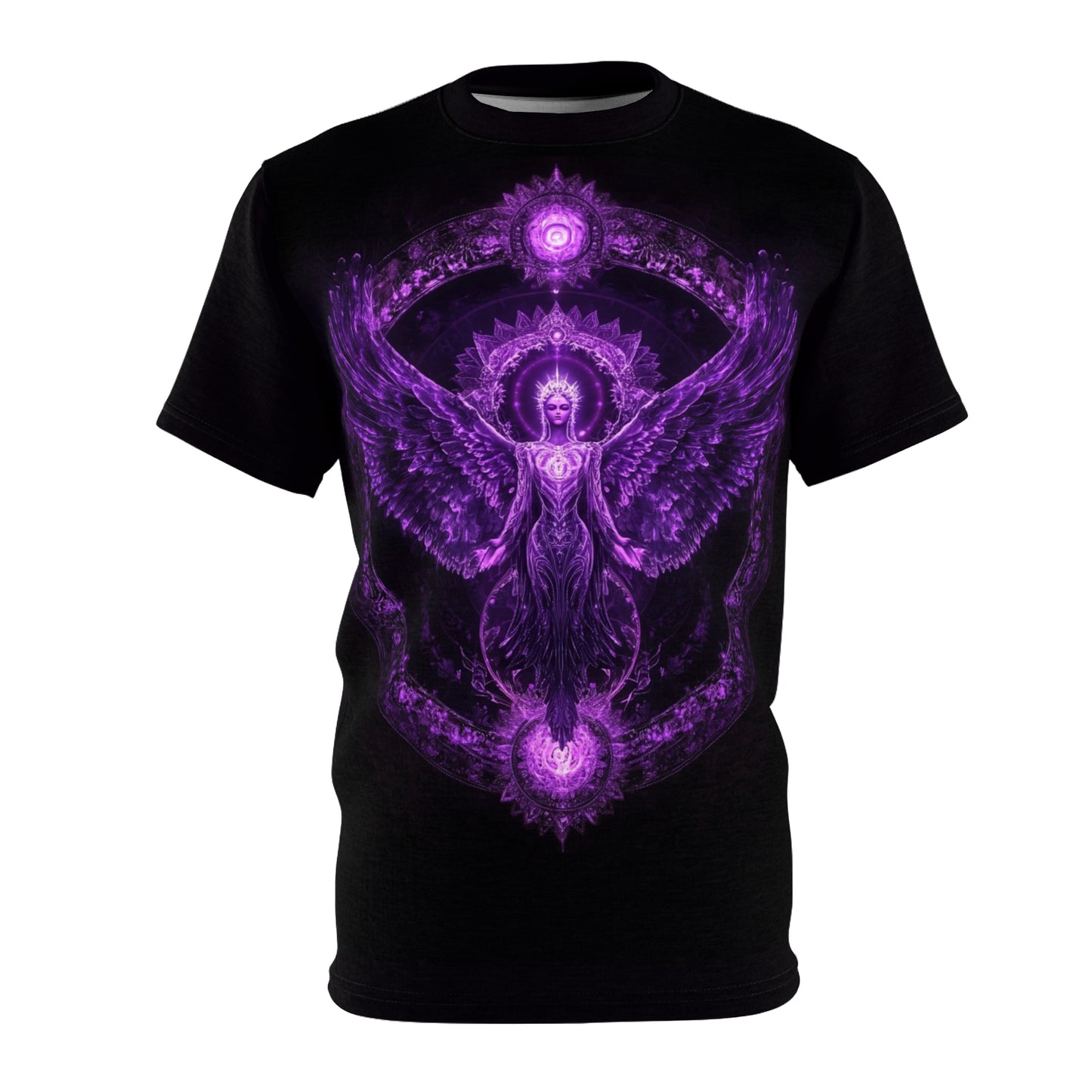 Purple Celestial Guardian no.8: Unisex Soft-Style T-Shirt