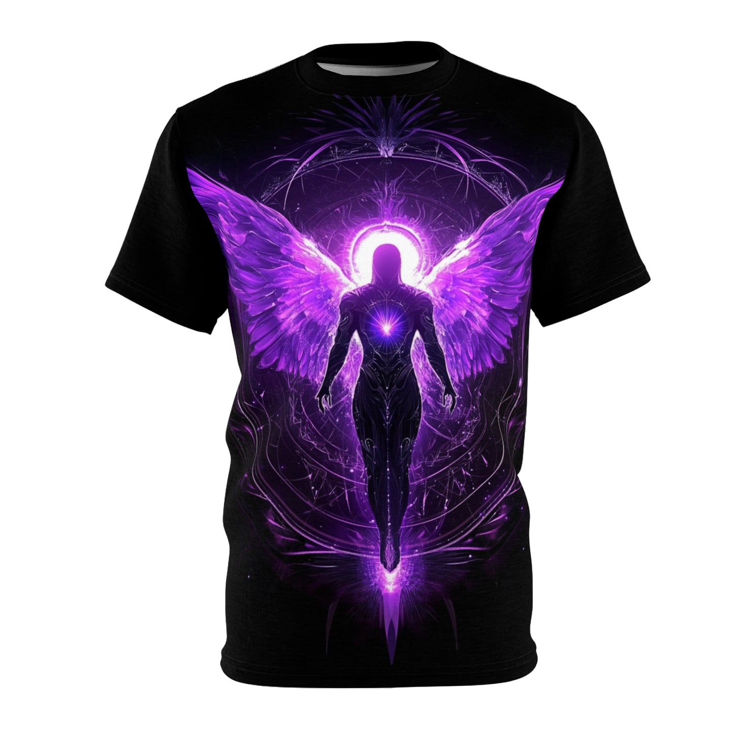 Purple Celestial Guardian no.6: Unisex Soft-Style T-Shirt