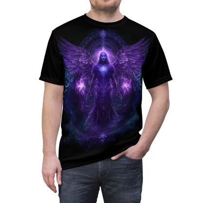 Purple Celestial Guardian no.4: Unisex Soft-Style T-Shirt