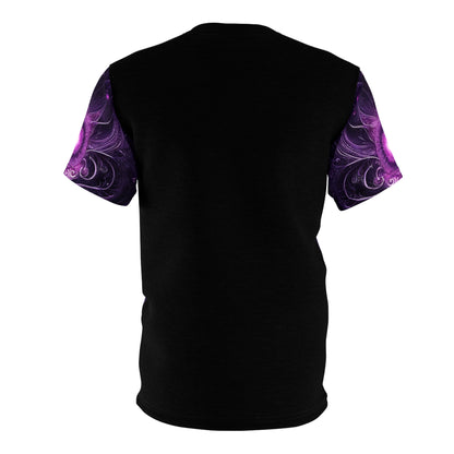 Crown Chakra Illumination: black - Unisex Soft-Style T-Shirt