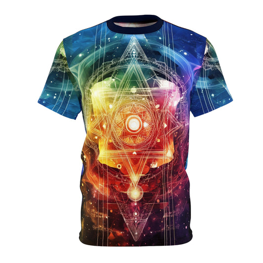 Cosmic Chakra Harmony no.2: Unisex Soft-Style T-Shirt