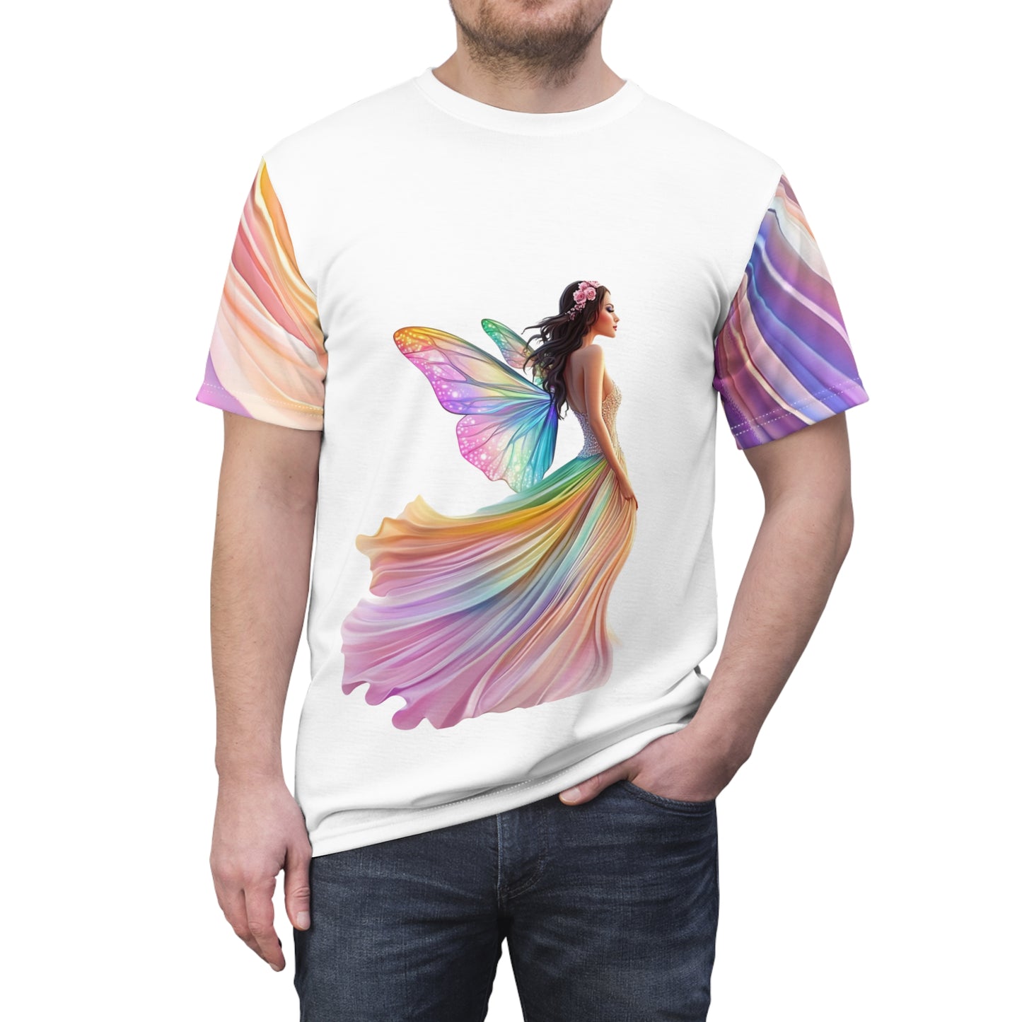 Enchanted Fairy Blossom: Unisex Soft-Style T-Shirt