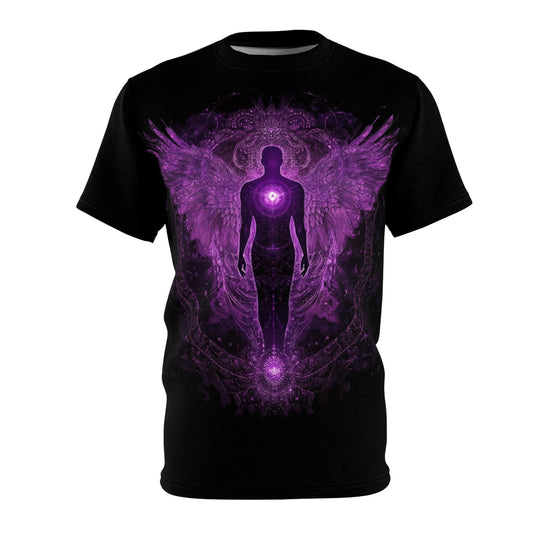 Purple Celestial Guardian no.7: Unisex Soft-Style T-Shirt