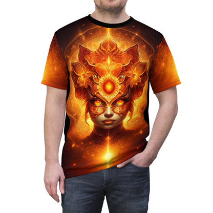 Sacral Chakra Serenity: Black - Unisex Soft-Style T-Shirt