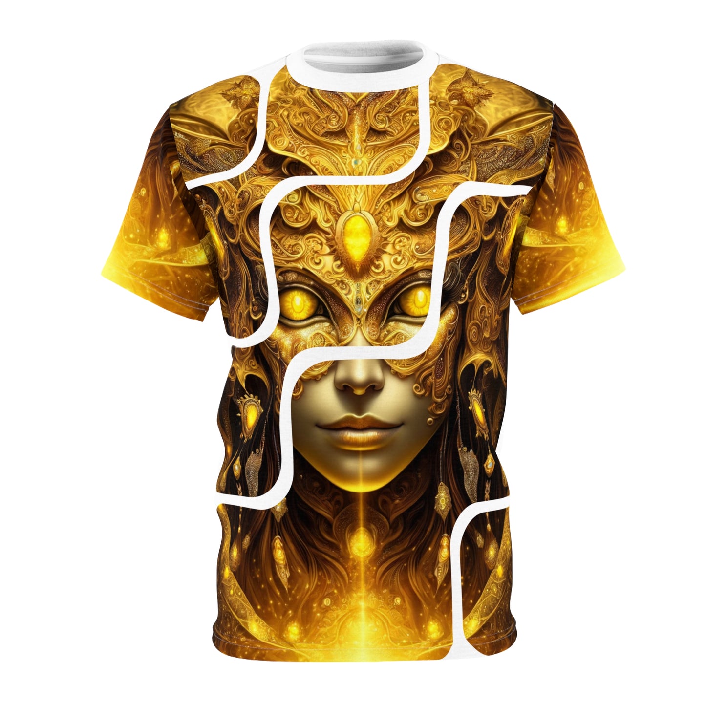 Solar Plexus Chakra Empowerment: White  - Unisex Soft-Style T-Shirt