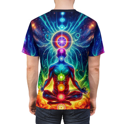 Cosmic Chakra Harmony no.3: Unisex Soft-Style T-Shirt