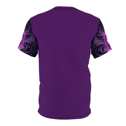 Crown Chakra Illumination: Purple  - Unisex Soft-Style T-Shirt