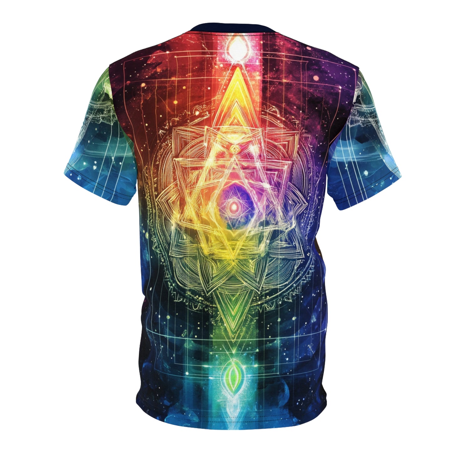 Cosmic Chakra Harmony no.2: Unisex Soft-Style T-Shirt