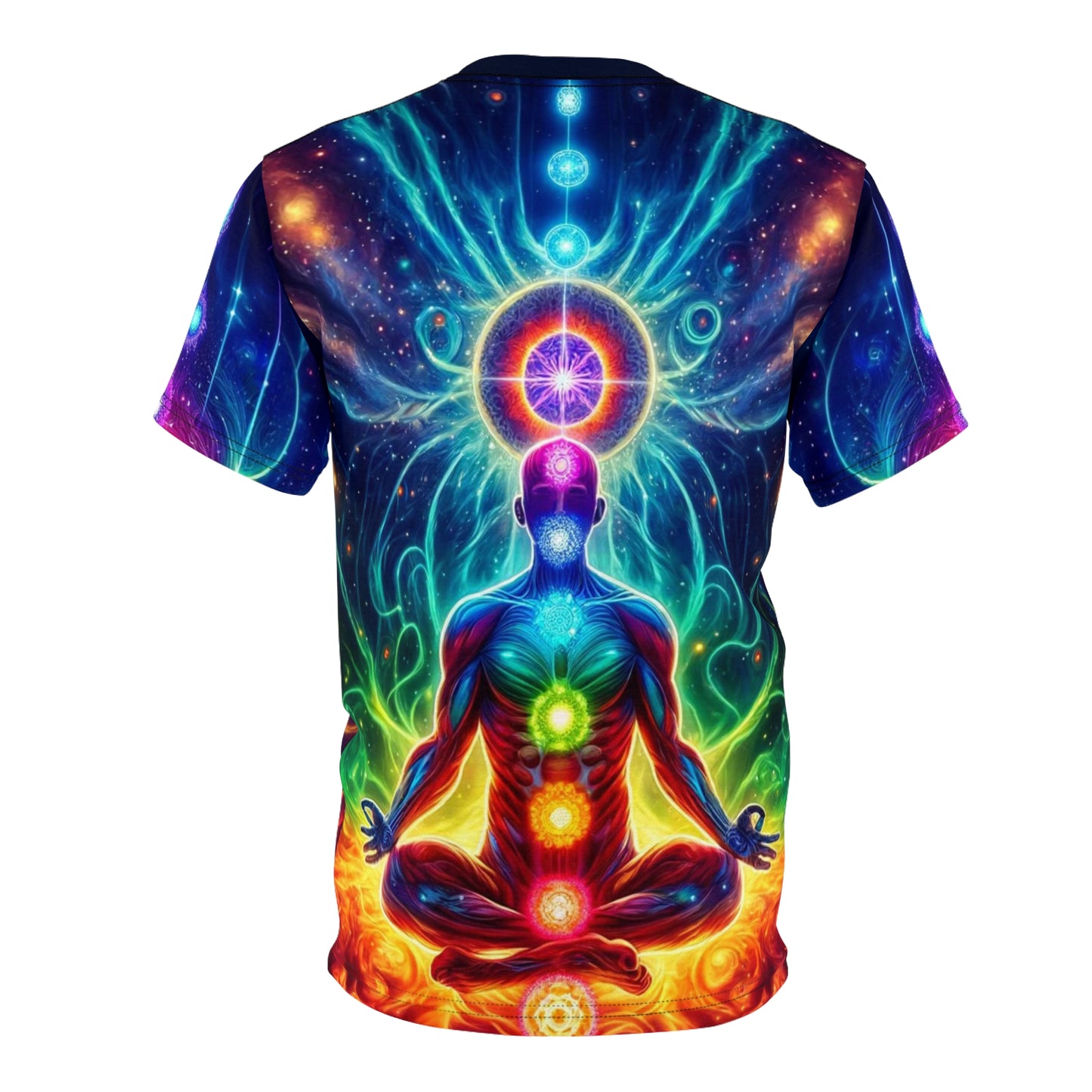 Cosmic Chakra Harmony no.3: Unisex Soft-Style T-Shirt