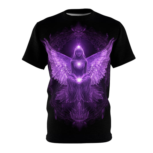 Purple Celestial Guardian no.5: Unisex Soft-Style T-Shirt