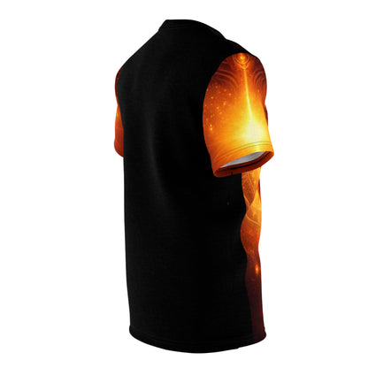 Sacral Chakra Serenity: Black - Unisex Soft-Style T-Shirt