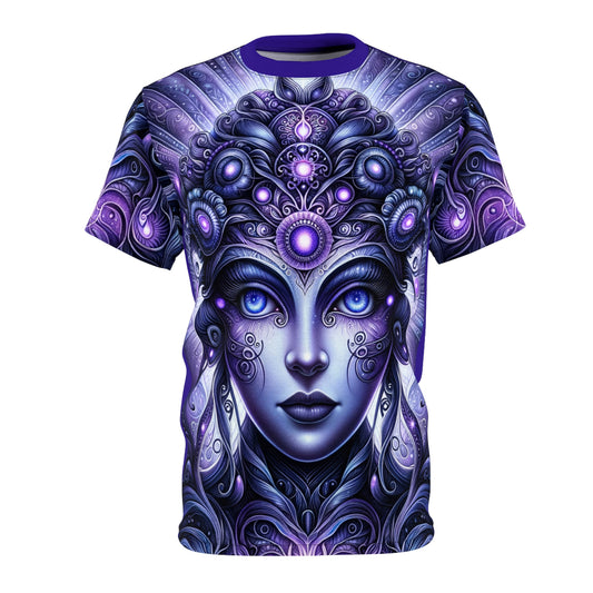 Third Eye Chakra Vision: Purple - Unisex Soft-Style T-Shirt