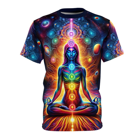 Cosmic Chakra Harmony no.1: Unisex Soft-Style T-Shirt