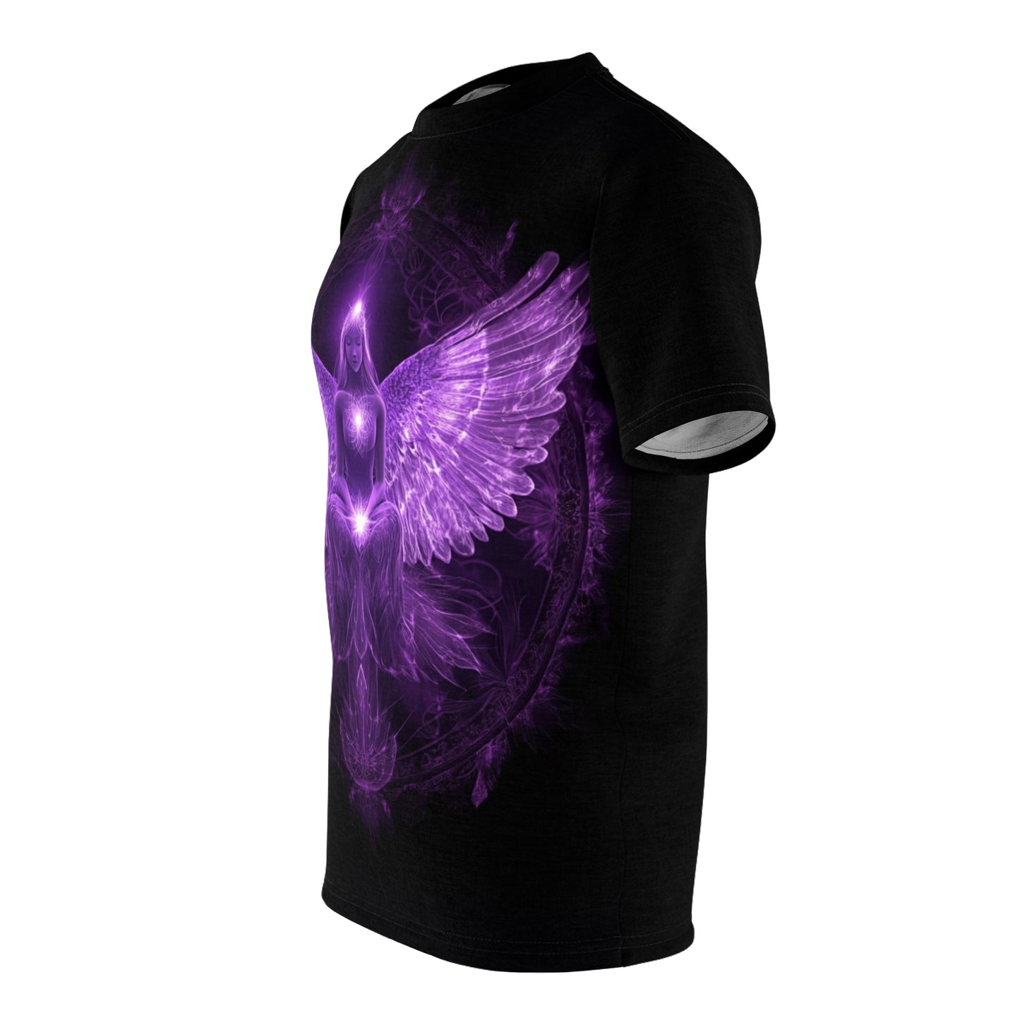 Purple Celestial Guardian no.5: Unisex Soft-Style T-Shirt