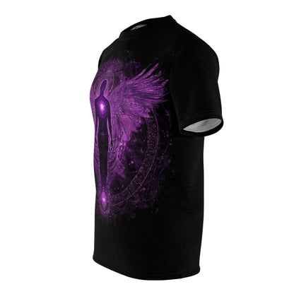 Purple Celestial Guardian no.7: Unisex Soft-Style T-Shirt