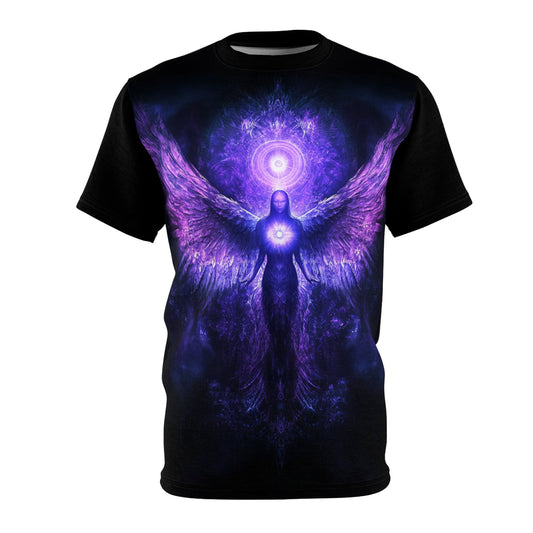 Purple Celestial Guardian no.1: Unisex Soft-Style T-Shirt