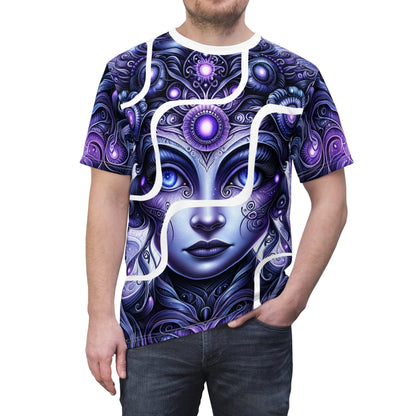 Third Eye Chakra Vision: White - Unisex Soft-Style T-Shirt