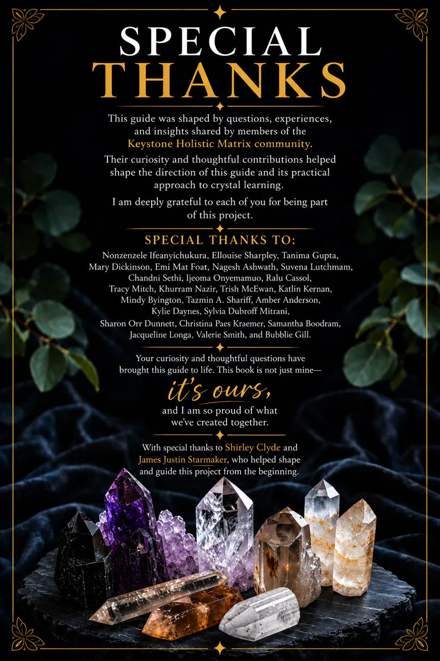 Crystal Clarity: A Structured Beginner’s Guide to Understanding Crystals