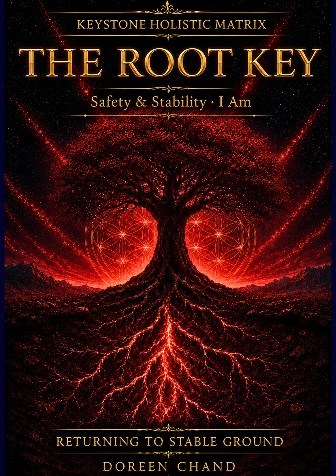 Front cover of The Root Key — Workbook Edition by Doreen Chand, Keystone Holistic Matrix