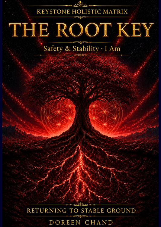 Front cover of The Root Key — Workbook Edition by Doreen Chand, Keystone Holistic Matrix